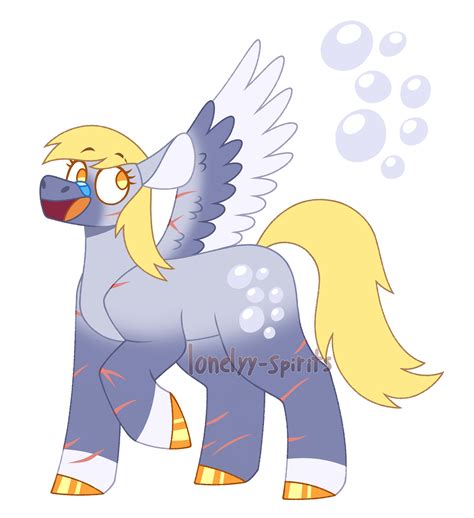 Mlp Derpy Hooves Redesign By Lonelyy Clown On Deviantart