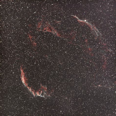 網状星雲・ngc6960・ngc6992 5 白鳥座 デジカメ写真ライフ