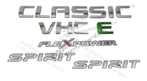 Emblemas Classic Vhc E Vhc e E Adesivos Flexpower E Spirit Frete grátis