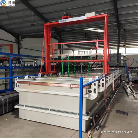 Junan Tongda Rack Plating Machine Semi Automatic Rack Zinc Plating