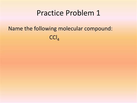 Naming Covalent Compounds Ppt Download