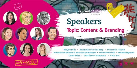 Fourth Group Of WCEU Speakers Content Branding WordCamp Europe 2019