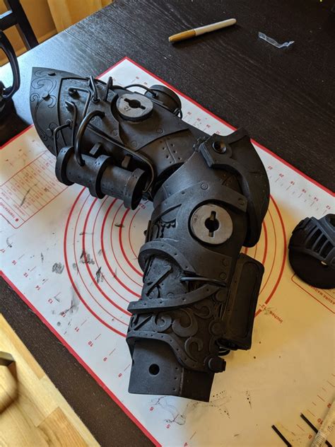 Steampunk Mechanical Arm Made On A Glowforge Glowforge Owners Forum