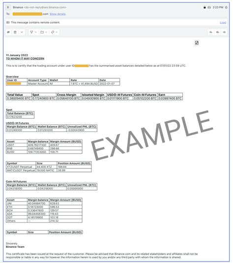 How To Use Binance Account Statements Binance Support