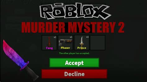 Robloxmurder Mystery 2fan Gives Free Godlysclassics Youtube