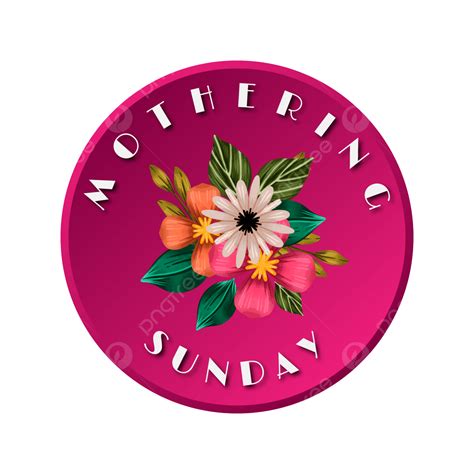 Mothers Day Design Vector Hd Png Images Mothering Sunday Design Vector