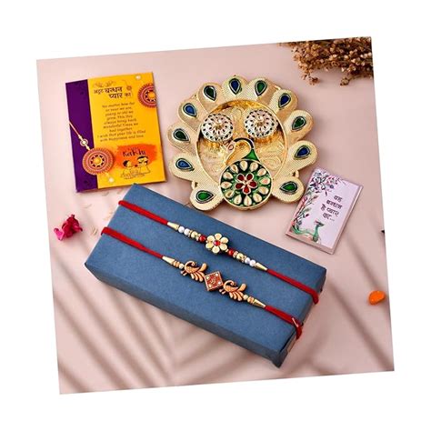 Craftvatika Rakhi Gift Combo Set Of For Brother Bhaiya Boy Men With