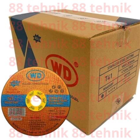 Jual batu gurinda gerinda potong besi mata cutting wheel WD 4 x 1,2 1 ...
