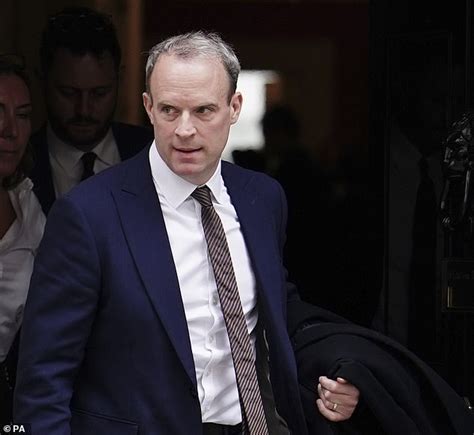 Now Dominic Raab Calls For Leak Inquiry Former Deputy Pm Steps Up His