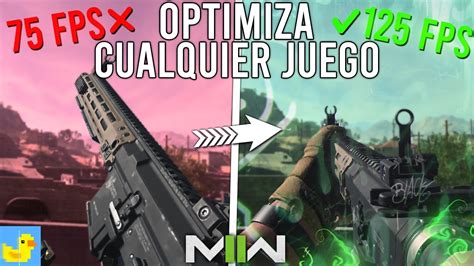 OPTIMIZA CUALQUIER JUEGO Con Este PROGRAMA Test Fps Warzone 2 0