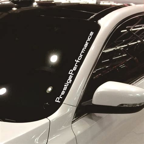 Rearview Mirror Side Decal Stripe Diy Sticker Waterproof Decals For