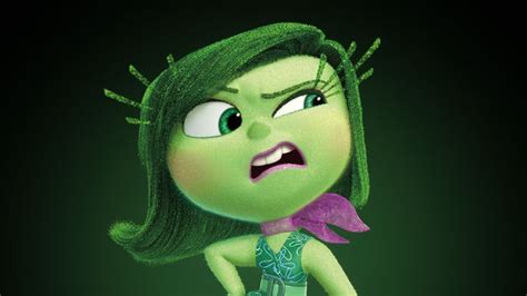 Meet Disgust Inside Out In 2021 Disgusted Inside Out Green Characters Disgust