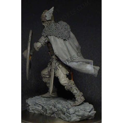 Figurine de Viking en résine 75mm Mercury Models Maquettes et Figurines