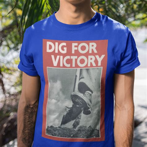 Dig For Victory T Shirt Redmolotov