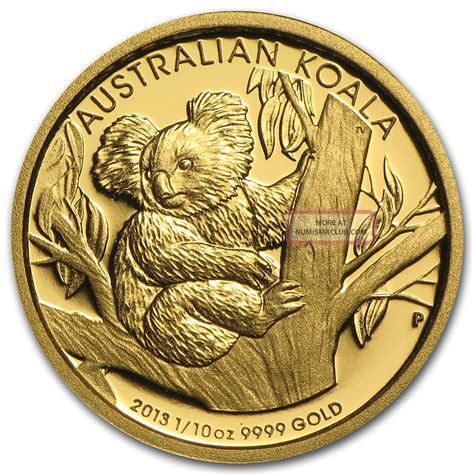 Oz Proof Gold Australian Koala Coin Sku