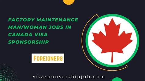 Sponsorship Jobs In Canada