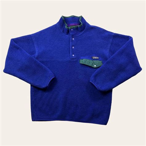 Vintage Patagonia Fleece Vintage Patagonia Snap T Depop