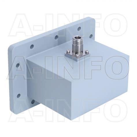 430WCAN Right Angle Rectangular Waveguide To Coaxial Adapter 1 7 2 6GHz