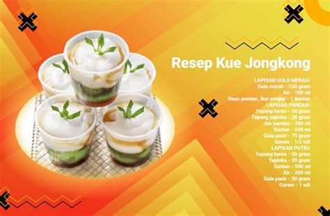 Resep Kue Jongkong Tepung Tapioka PT HARSINDO OETAMA PERKASA