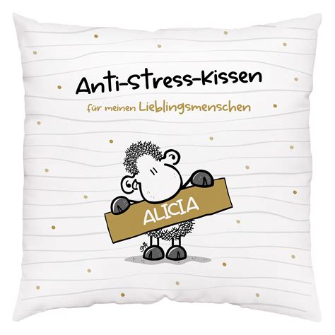 Anti Stress Kissen Motiv für meinen Lieblingsmenschen mit