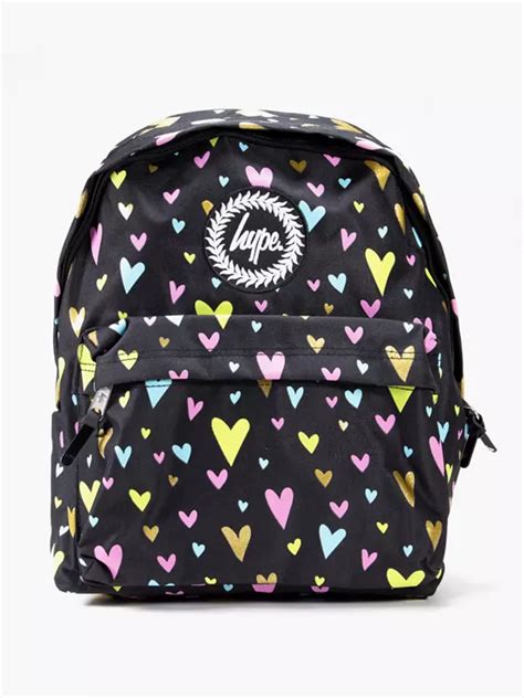 Hype Hype Multi Hearts Backpack In Multicoloured Deichmann