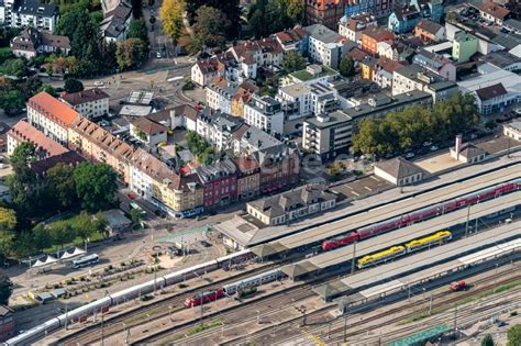 Luftbild Offenburg Hauptbahnhof Der Deutschen Bahn In Offenburg Im