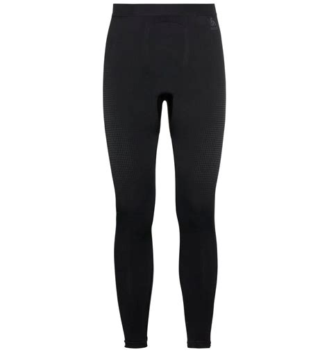 Odlo Performance Warm Onderbroek Heren Black New Odlo Graphite Grey