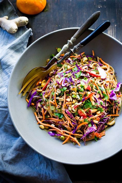 Vegan Thai Noodle Salad With Peanut Sauce Artofit