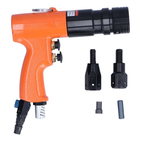 2024 Pneumatic Rivet Nut Gun Pull Riveting Automatic Air Riveter Tool M10 M12 Kv7805e Jp