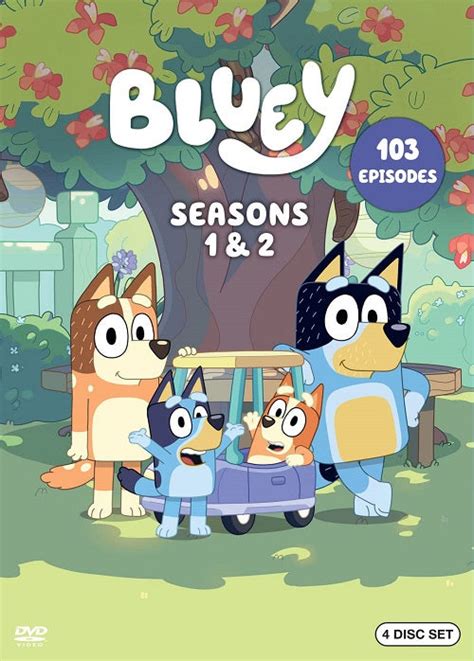 Bluey Season 1 2 Series One Two First Second New Dvd Box Set Kishkash