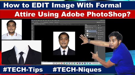 How To Edit An Image With A Formal Attire Adobe Photoshop Teacher