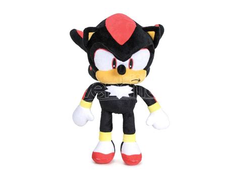 689738 Sonic Shadow Soft Peluche 30cm Sega Dimensioni 30 Cm Teddy