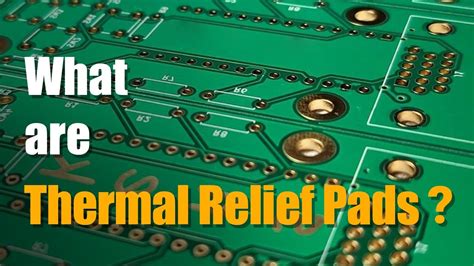 What Are Thermal Relief Pads PCB Knowledge YouTube