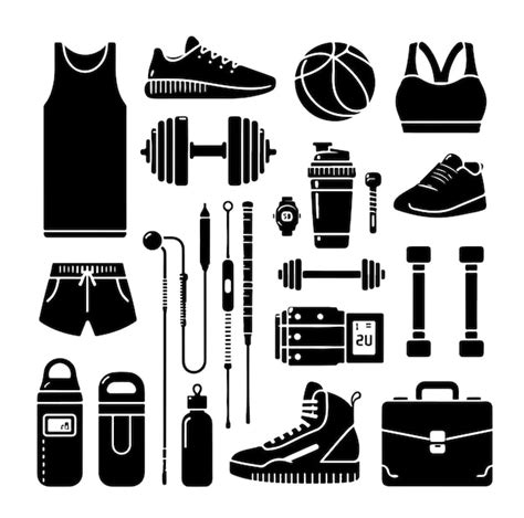 Premium Vector Sports Equipment Vector Collection