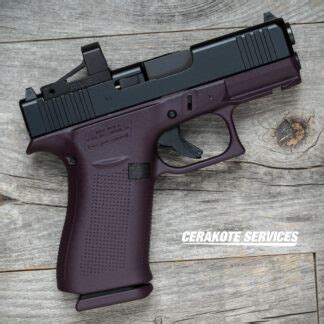 Glock 43x MOS Cerakote Cerakote Services