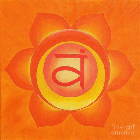 Sakral Chakra Painting By Anna Martinsen Fine Art America