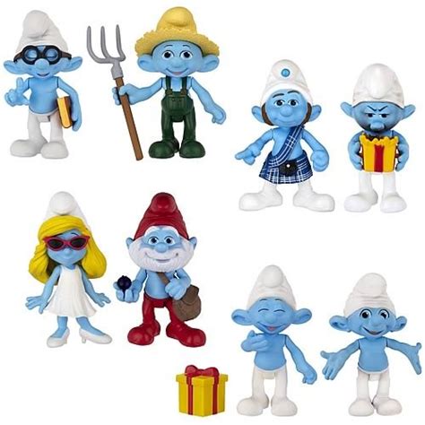 Buy The Smurfs Figure 2 Pack Wave 3 Gutsy Smurf And Lemon Smurf At