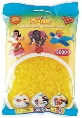 Hama Beads Midi 3000stk Tr Gul Se Priser Nu