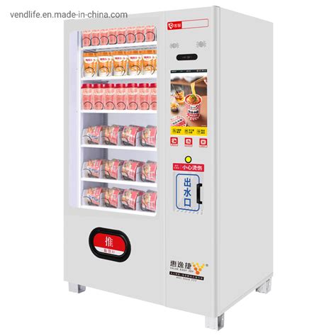 Fully Automatic Vendlife Vending Machine Lcd For Instant Noodles And