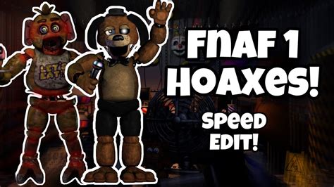 Fnaf Speed Edit Fnaf Hoaxes Youtube