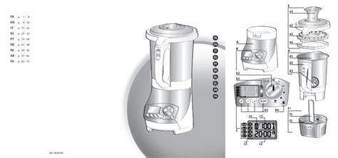 Moulinex Blender Chauffant Soup N Co Blanc Avec Panier LM9021B1