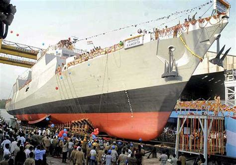 Ins Kamorta The First Indigenous Warship For Navy India News India Tv