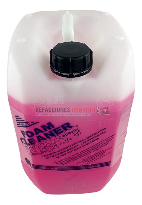 Foam Cleaner Rosa Bidon De Litros Limpiador De Aluminio Env O Gratis