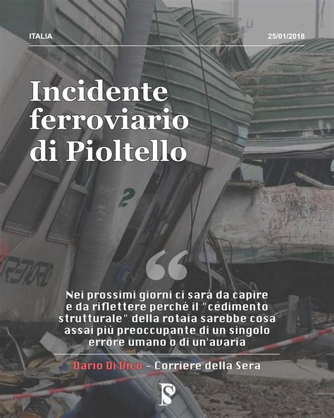 Incidente Ferroviario Di Pioltello Pagine Di Storia