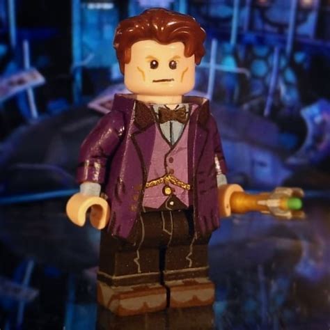 Custom Lego 11th Doctor (series 7b) minifigure | Doctor Who Amino