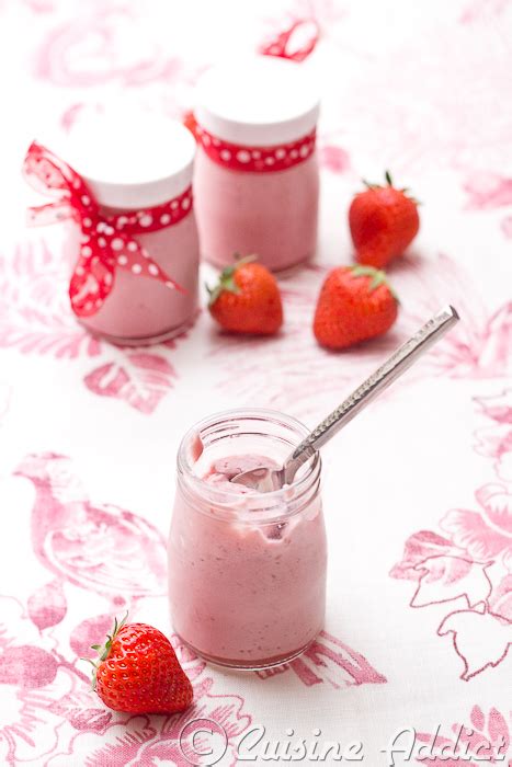 Yaourt Aux Fraises Recette De Yaourt Maison