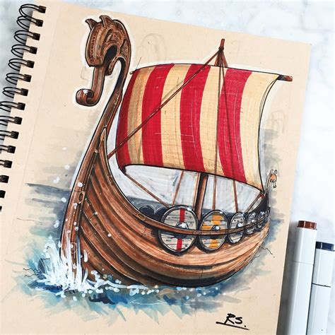 Ship Sketch Images at PaintingValley.com | Explore collection of Ship ...