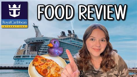 Royal Caribbean Food Review For What S Included On Allure Of The Seas