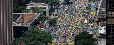 Ato Convocado Por Bolsonaro Re Ne Milhares De Pessoas Em Sp