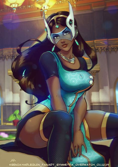 Overwatch art Overwatch art Symmetra Симметра Symmetra